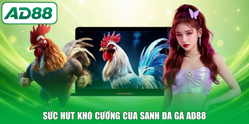 Sức hút khó cưỡng của sảnh đá gà AD88
